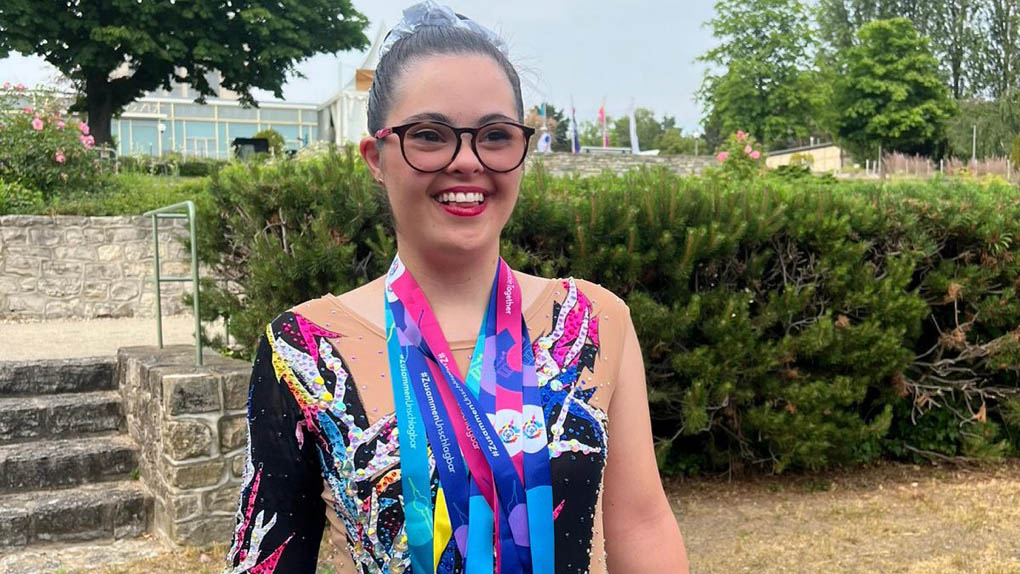 Sofia tok fire av fire medaljer