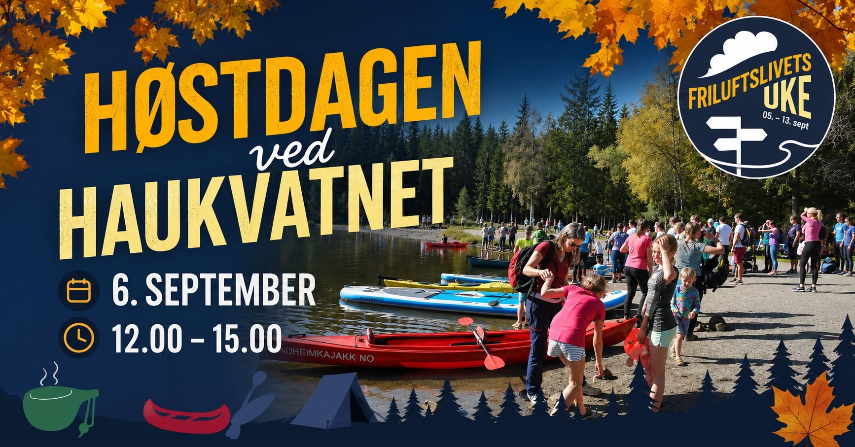For 33. gang arrangeres Høstdagen ved Haukvatnet i Trondheim med mange spennende aktiviteter.