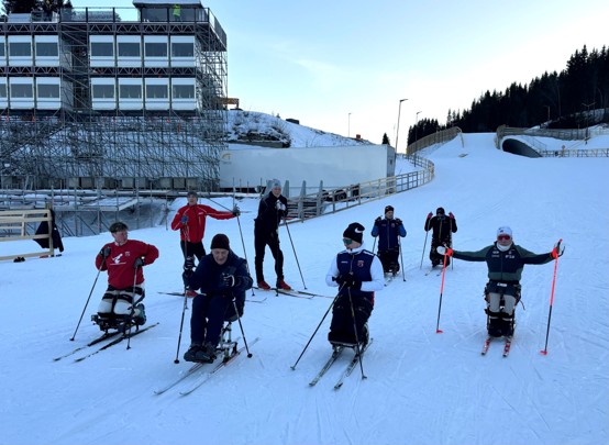 Bli med på samling i langrenn og skiskyting for syns- og bevegelseshemmede i Trondheim 20. januar 2026.