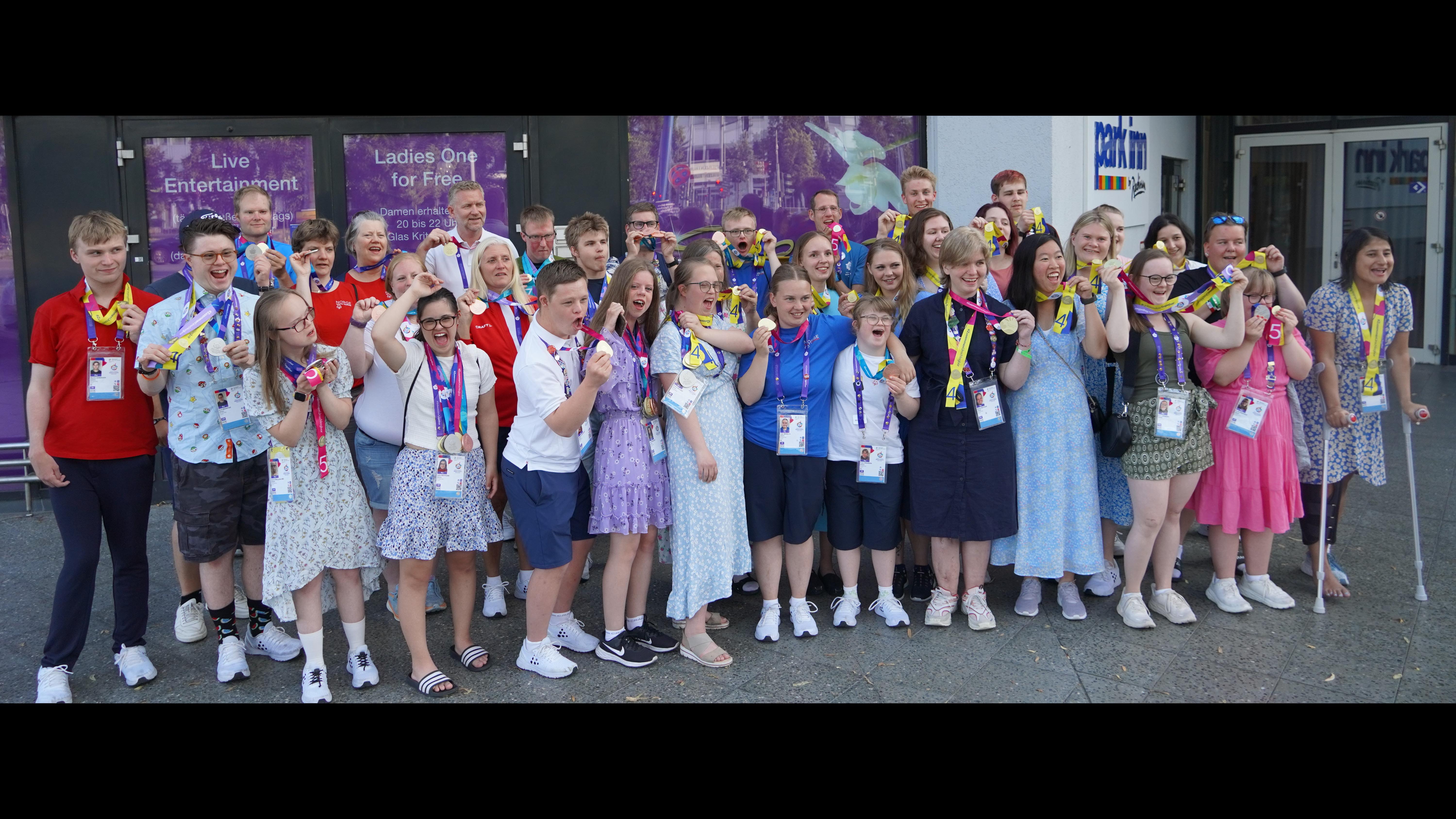 51 medaljer til Norge i Special Olympics