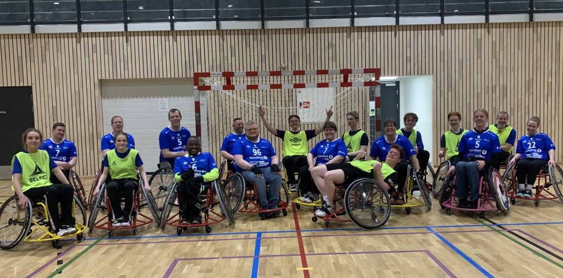 Historisk NM i rullestolhåndball